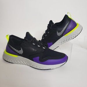 Nike Odyssey React Shield 2 Black Purple Running